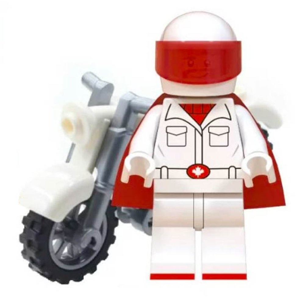 Minifigure Toy Story Duke Kaboom with Bike